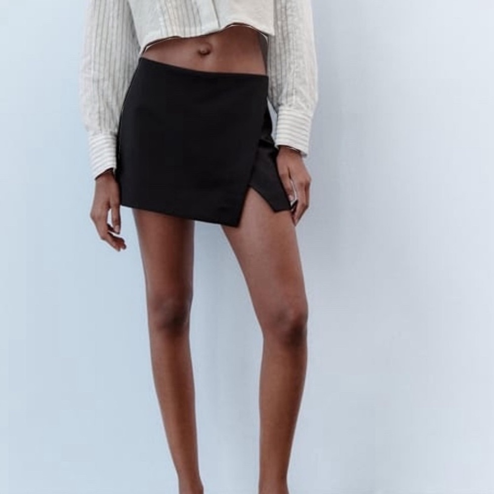 Zara asymmetric skort